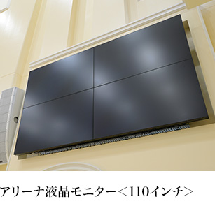 アリーナ液晶モニター＜110インチ＞